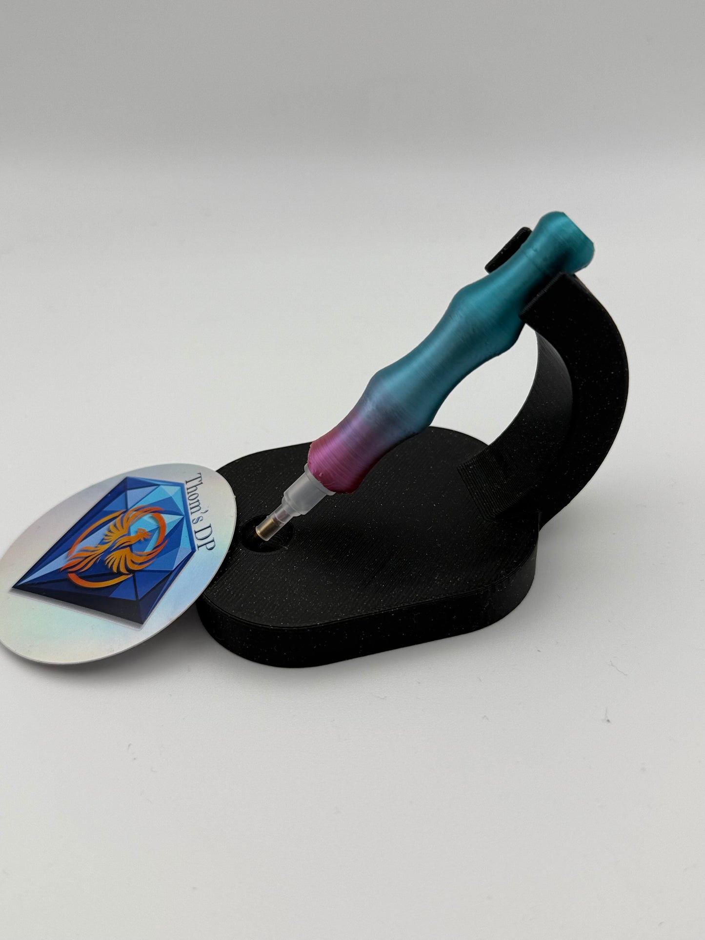 Mini stylet fin couleur dégradée bleu rose