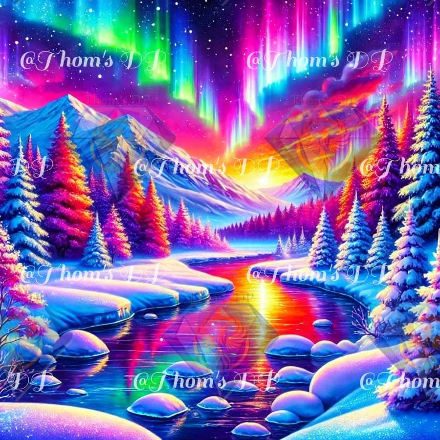 Éclat d’hiver (60/60cm)