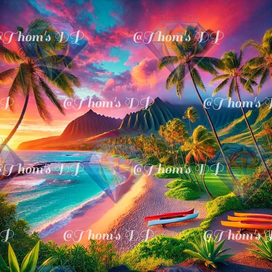 Paradis Tropicale (60/60cm)