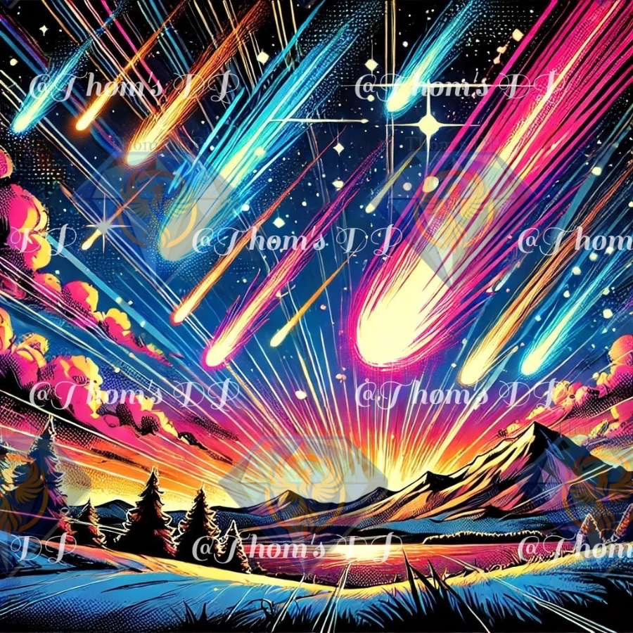 Pluie de météores (60/80cm)