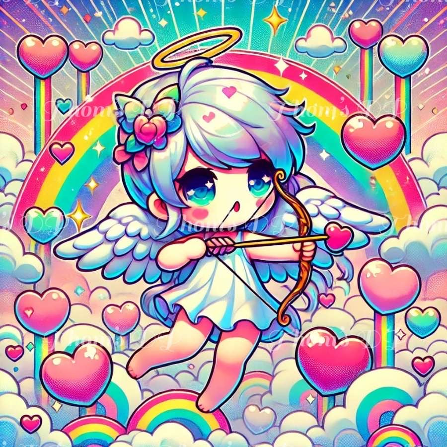 Ange des cœurs (50/60cm)