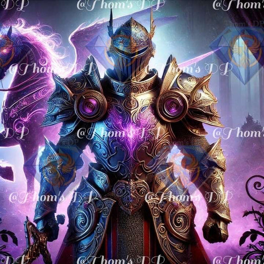 Chevalier mystique (60/60cm)