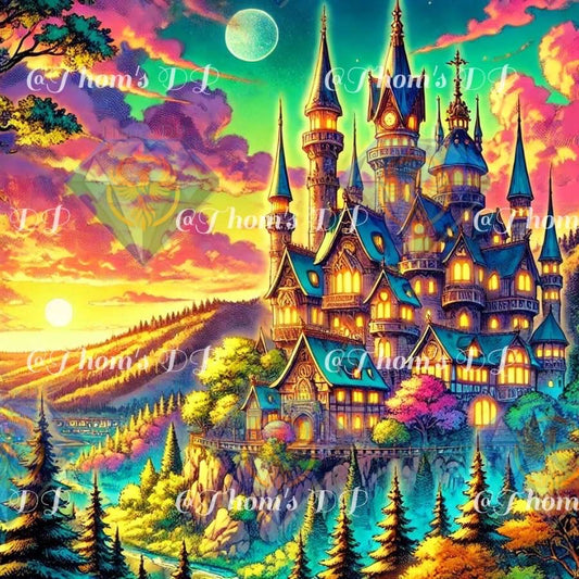 Château féerique (60/80cm)