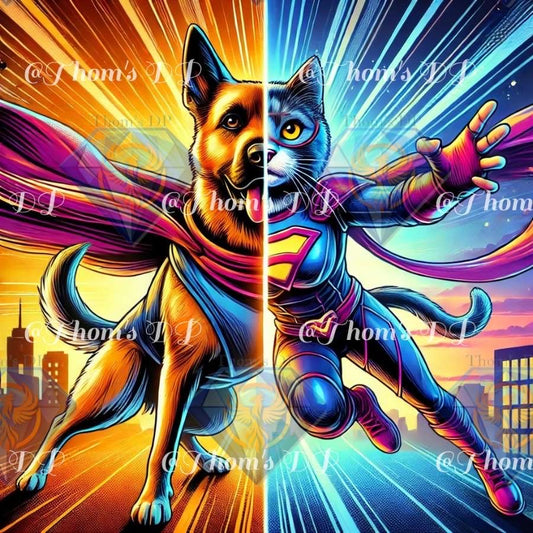 Double identité (60/80cm)￼