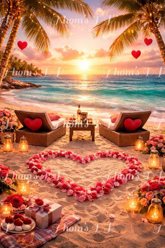 Coucher de soleil Romantique (60/80cm)