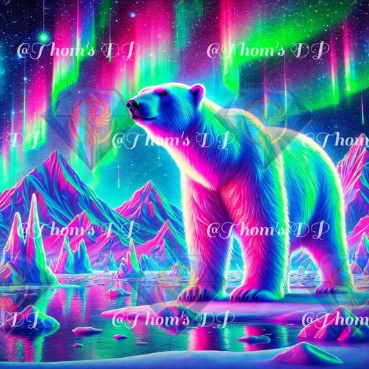 L’empereur Des Glaces (80/80cm)