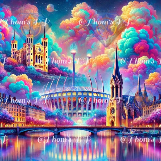 Paradis Lyonnais (60/60cm)