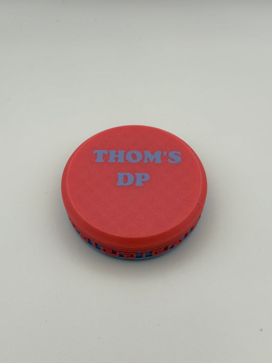 Grinder 3D personnalisable