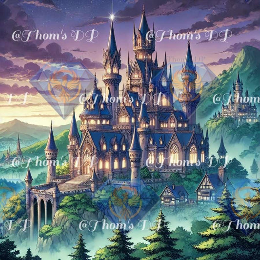 Château mystique (50/70cm)