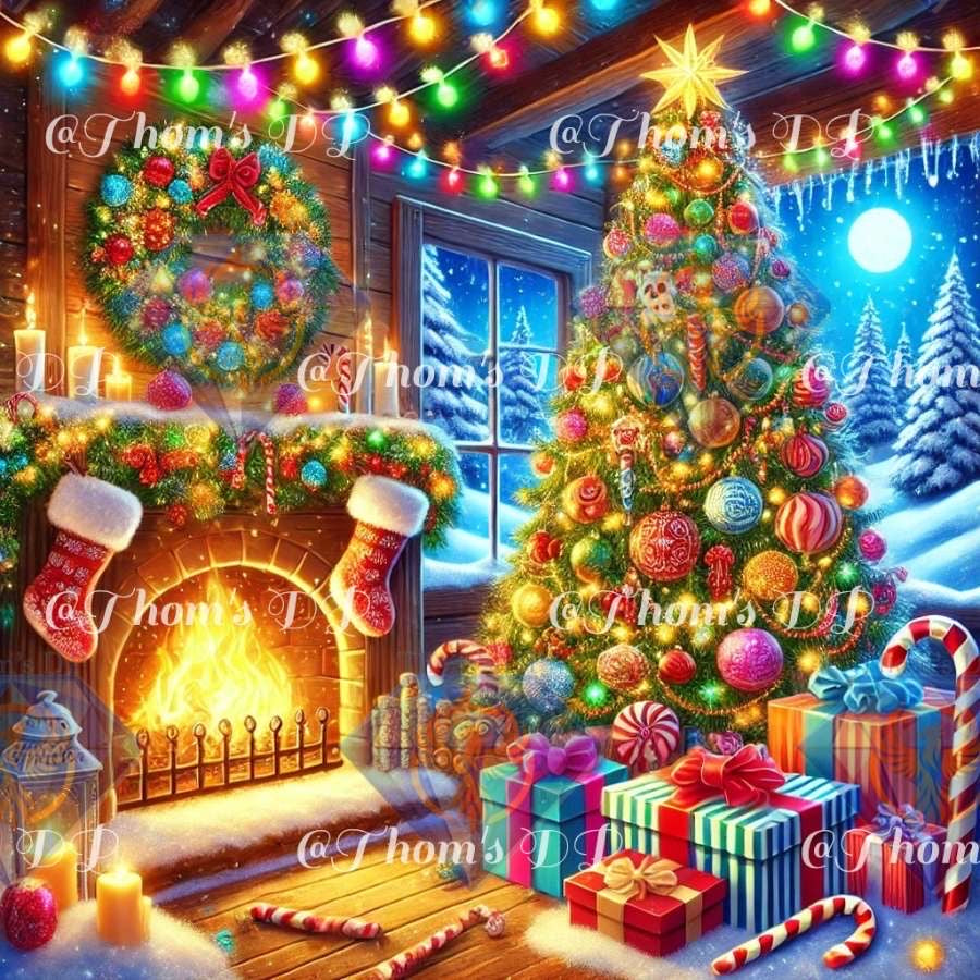 Le Salon De Noël (50/70cm)